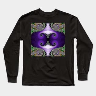 Fabulous Fractals  |  The Empress Headdress Long Sleeve T-Shirt